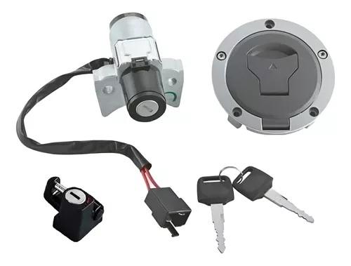 CHAVE IGNICAO KIT C/ TRAVA GUIDAO TAMPA TQ FAN125 14-15/CARGO125 14-15