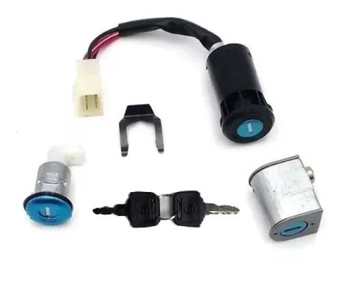 CHAVE IGNICAO KIT C/ TRAVA GUIDAO TRAVA BANCO POP110I 16-23