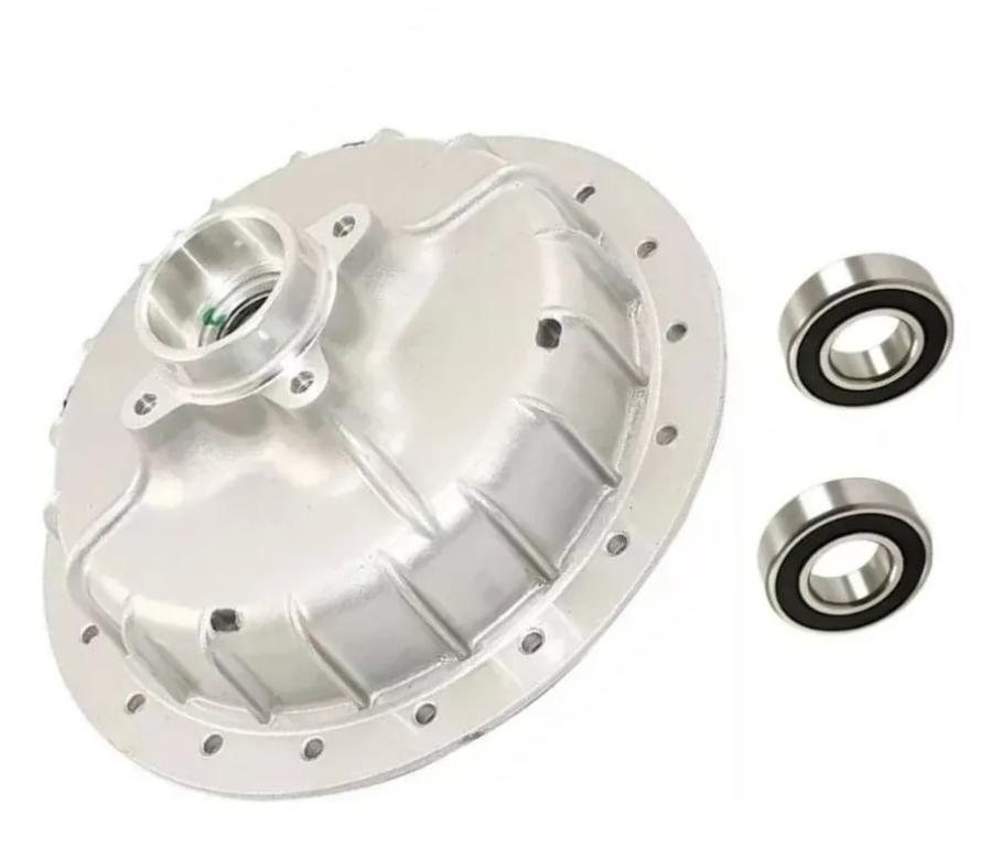 CUBO RODA DIANT C/ ROLAMENTO BROS125 KS/ES 03-15/BROS150 KS/ES 06-14/TITAN125 95-99/CG125 76-88/TODAY125