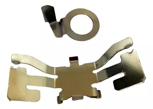 MOLA + TRAVA PASTILHAS FREIO DIANT TITAN150 ESD 09-15/EX 10-15/FAN150ESDI 11-15/FAN160ESD 16-17/FAN125ESD 14-15/ADV150A