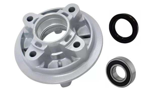 FLANGE TRAS FIXACAO COROA C/ ROLAMENTO E RETENTOR YBR 125 00-08/CRYPTON 105