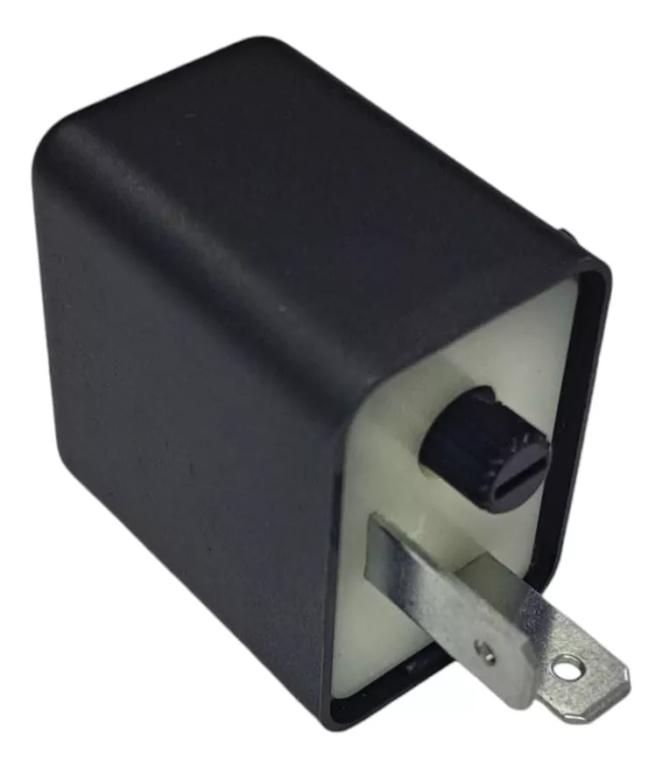 RELE PISCA UNIVERSAL 12V C/ CONECTOR C/ BOTAO REGULAGEM 2 PINOS
