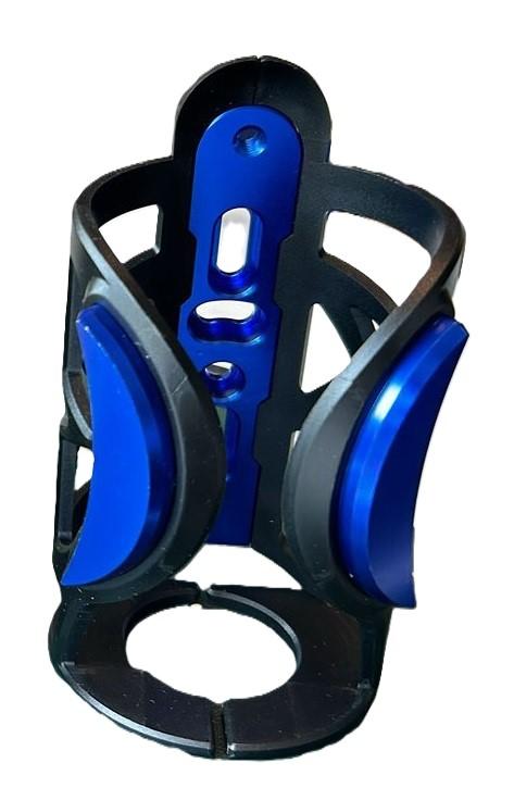 SUPORTE UNIVERSAL P/ BEBIDAS P/ MOTO/BICICLETA AZUL