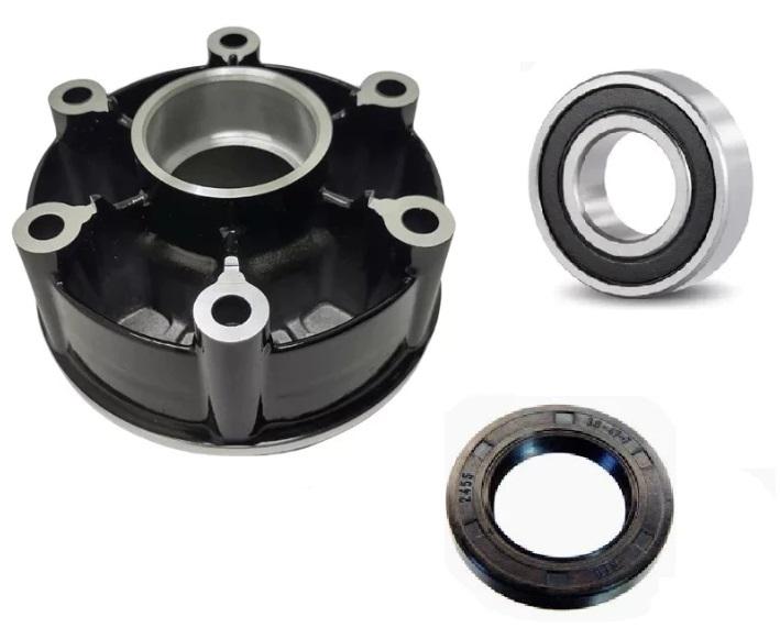 FLANGE COROA C/ ROLAMENTO E RETENTOR FAZER150 14-21/FACTOR125 17-20/FACTOR150 16-20