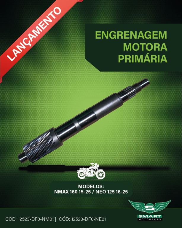 ENGRENAGEM MOVIDA 1A NEO125 16-25 39D