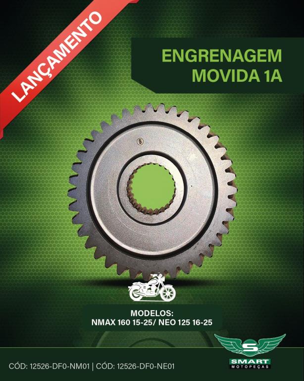 ENGRENAGEM SECUNDARIA PCX 160 23-25 51D