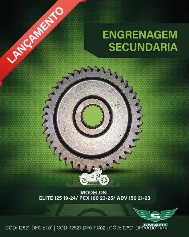 ENGRENAGEM SECUNDARIA ADV 150 21-23 53D