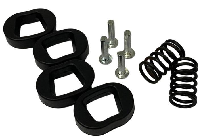 REPARO CARCACA EMBREAGEM KIT (4 BUCHAS 4 PARAFS 2 MOLAS) TITAN125 00-04/ FAN125 05-08/ BROS125 03-05/ BROS150 03-05/ XLR