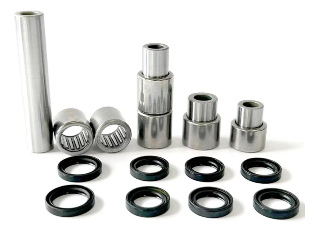 BUCHA BRACO PRO-LINK C/ROLAMENTO+PINO+RETENTOR ROL 4(17X25X24) 1(17X17X24) 1(20X20X26) / PINO 1(10X17X88) 1(10X17X67) 1(