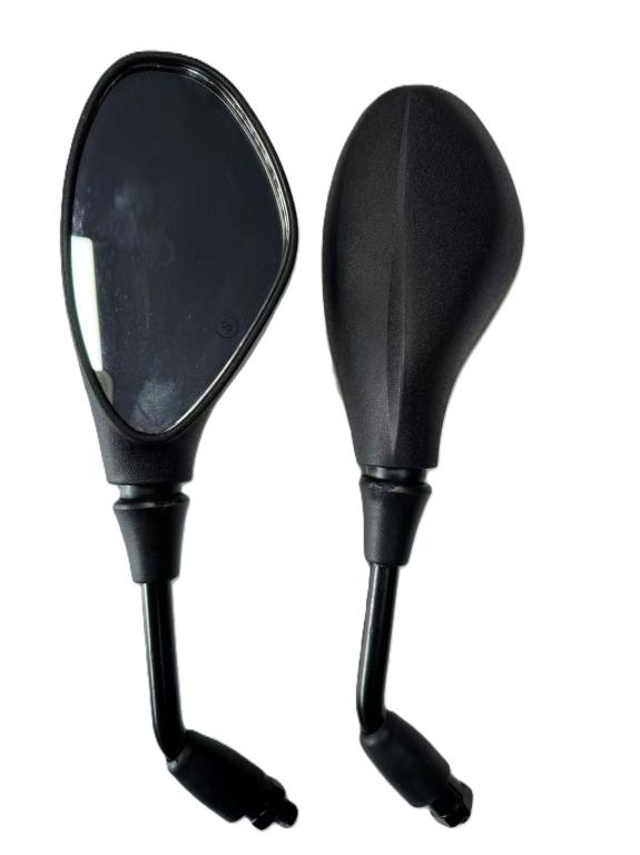 ESPELHO RETROVISOR ROSCA DIR LENTE PRATA PLANA MODELO GS800