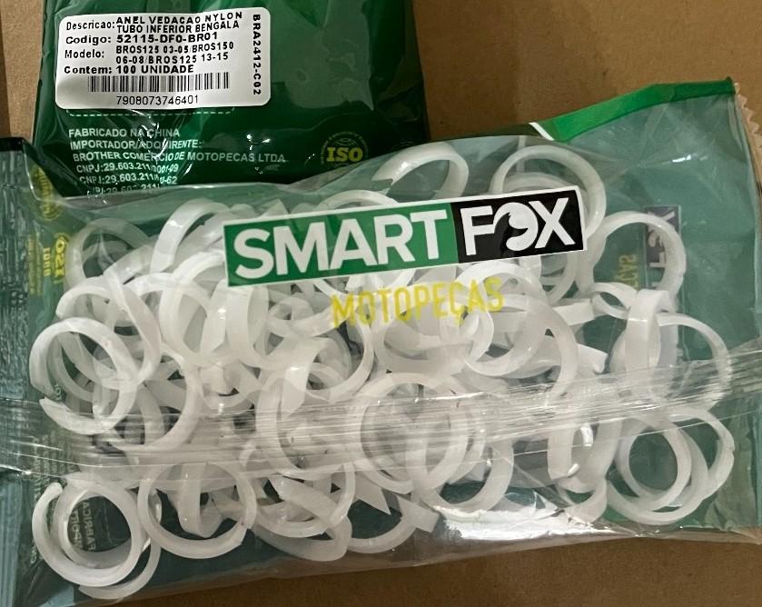 ANEL VEDACAO NYLON TUBO INF BENGALA BROS125 03-05/ BROS150 06-08/ BROS125 13-15/ BROS160 15-24/ XRE190A 16-24