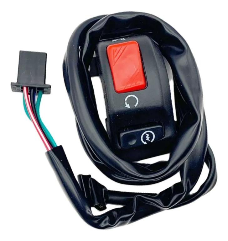 INTERRUPTOR PARTIDA FZ15A 23/ XTZ150 ZA/ SA 23 C/ 06 FIOS