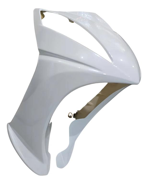 CARENAGEM FRONTAL JET50 13-20 C/ EXT DIR/ESQ BRANCO