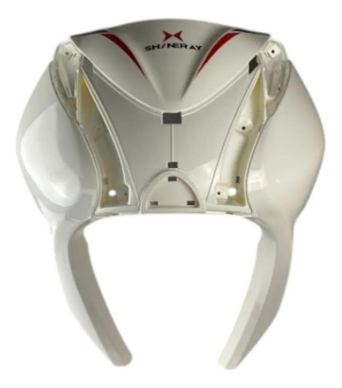 CARENAGEM FRONTAL JET50S/JET125SS 23-24 BRANCO PEROLIZADO