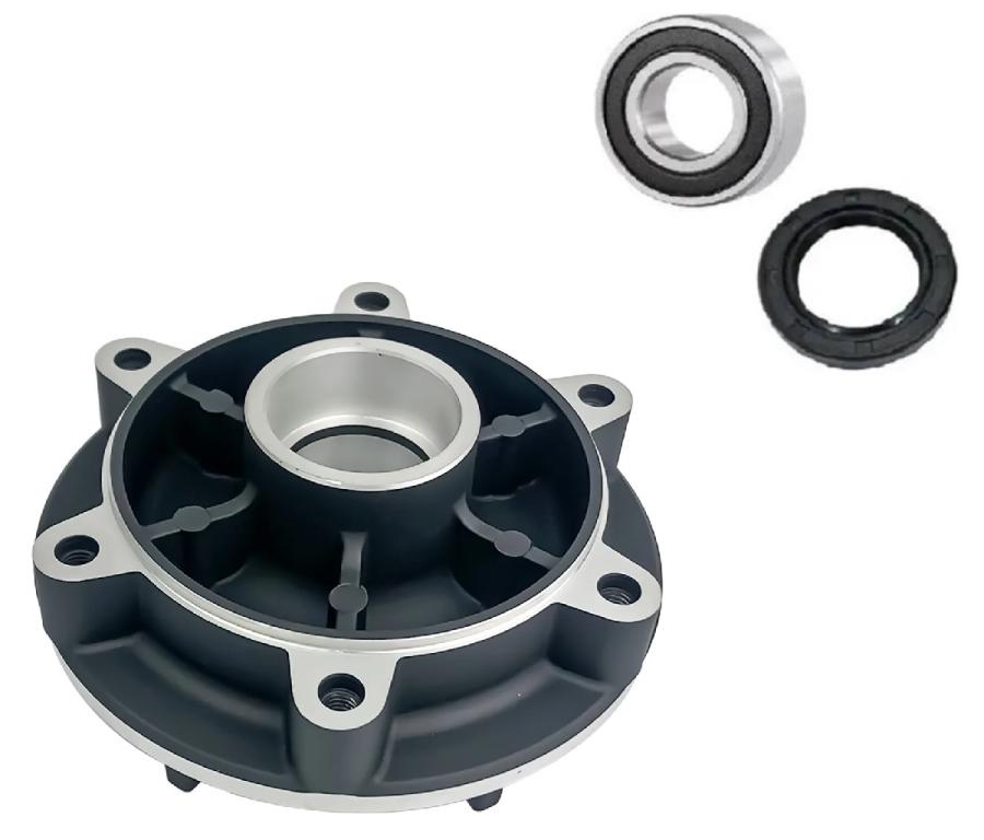 FLANGE COROA ROLAMENTO E RETENTOR FAZER250 06-17/FZ25A 18-24/YZR-R15 24