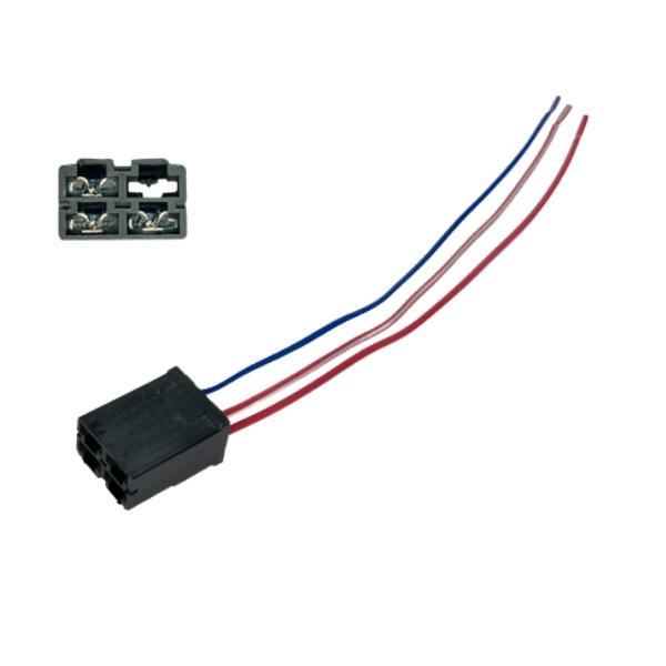 CONECTOR RELE PARTIDA YBR125 09-16/LANDER250 09-16/FAZER250 06-17/XTZ125 05-13/NEO115 05-12 4 PINOS