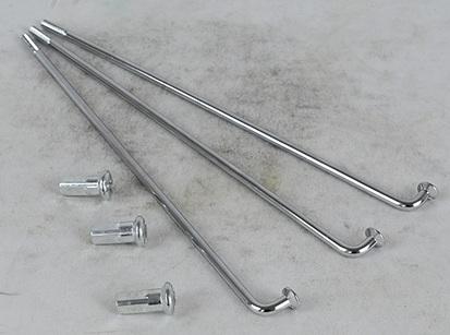 RAIO DIANT/TRAS 4MM CROMADO REBAIXADO TITAN150 KS 04-13/TITAN125 KS-KSE 00-04/FAN125 05-18/FAN150 10-15