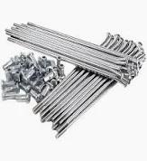 RAIO TRAS INOX ACO 304 CABECA COBRE BIZ125 06-15/BIZ100 02-05/POP100 07-15/POP11OI 16-24