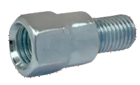 ADAPTADOR P/ RETROVISOR ROSCA DIR TITAN160 18-24/BROS160 18-24/TWISTER250 19-22/TWISTER300 23-24/XRE300 24 M10X1.25 P/ E