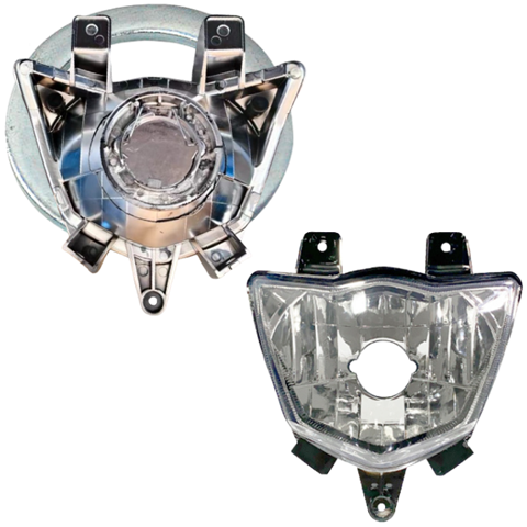 BLOCO OPTICO S/ LAMPADA XTZ150 14-21 CRISTAL