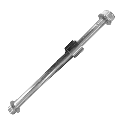 EIXO RODA DIANT C/ PORCA + BUCHA JET125 23-24