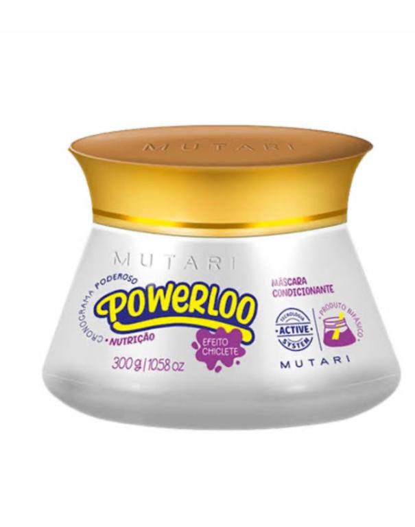 COND. MASCARA POWERLOO NUTRICAO 300G