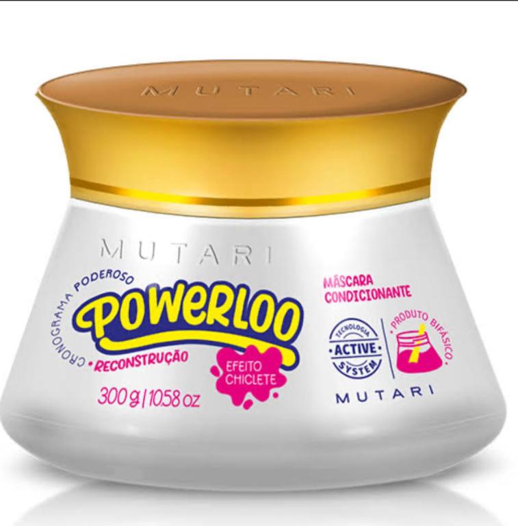 COND. MASCARA POWERLOO RECONSTRUCAO 300G