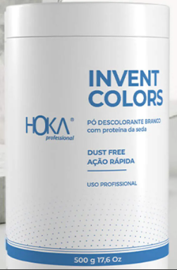 PÓ DESCOLORANTE BRANCO 500G- 10 TONS HOKA