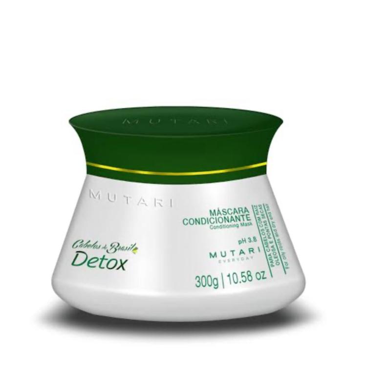 MASCARA DETOX RAIZ OLEOSA E PONTAS SECAS ED 300G