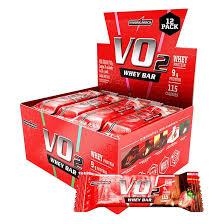 IM VO2 WHEY BAR MORANGO 12UN 360G