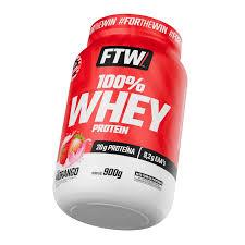 FTW WHEY DOUBLE POTE 900G - MORANGO