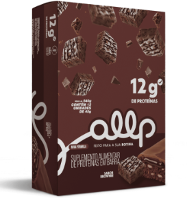 WHEY BAR BROWNIE 12UN X 45G
