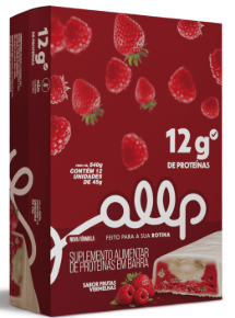WHEY BAR FRUTAS VERMELHAS 12UN X 45G