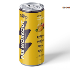 ALLP ENERGY PRE WORKOUT FRUTAS TROPICAIS 269ML X 6UN
