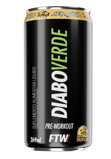 DIABO VERDE PRE WORKOUT LATA 269ML- SABOR TROPICAL