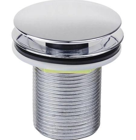 VALV TANQ 1.1-4 CLICK METAL INOX CROMADA