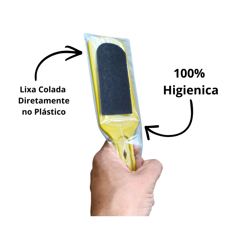 PLIN LIXA PEDICURE  NO REFIL PLÁSTICO C/ 12 UNIDADES