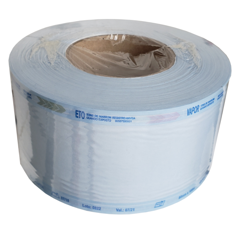 PLIN BOBINA PARA ESTERILIZAÇÃO 10 CM X 100 M