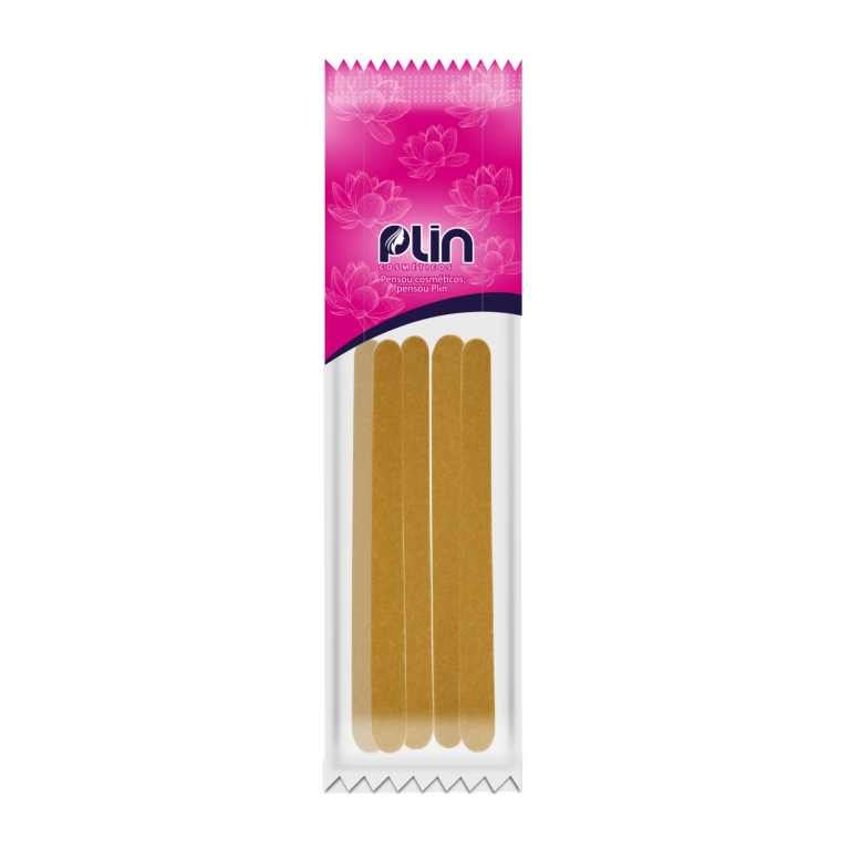 PLIN LIXA DE UNHA 8CM - PARDA C/ 6 UNIDADES