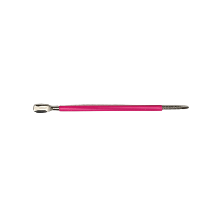 PLIN ESPATULA DE UNHA PONTA AGULHA INOX E CABO SILICONE