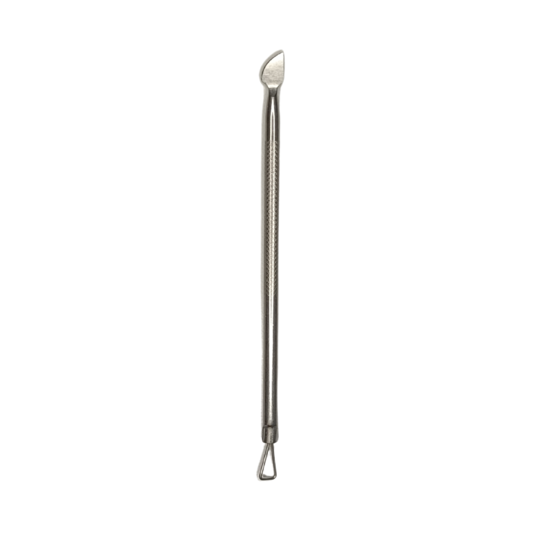 PLIN ESPATULA DE UNHA C/ ESPALHADOR DE FIBRA INOX