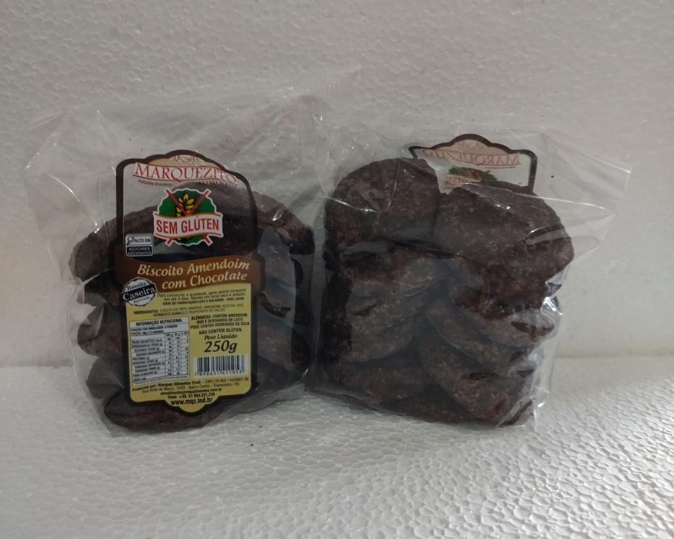 MARQ AMENDOIM CHOCOLATE 250 GR - CX 30