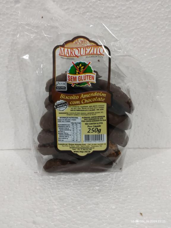 MARQ AMENDOIM CHOCOLATE 250 GR - CX 30