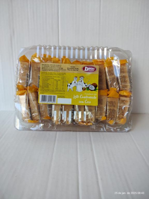 BV FOUDANT DE LEITE C/ COCO - 50GR C/20