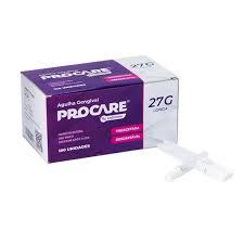 Agulha Gengival 27G Longa - Procare