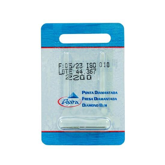 Ponta Diamantada Cônica Extremidade Chama FG 2200 - Fava