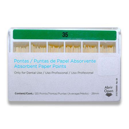 Cone de Papel Iso 35 28mm - Dentsply Sirona