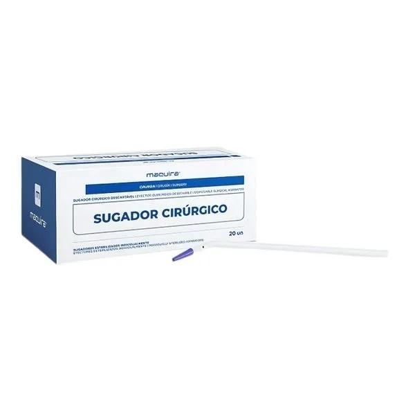 Sugador Cirúrgico Estéril Descartável c/20 - Maquira