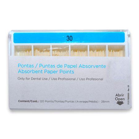 Cone de Papel Iso 30 28mm - Dentsply Sirona