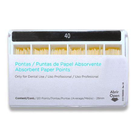 Cone de Papel Iso 40 28mm - Dentsply Sirona